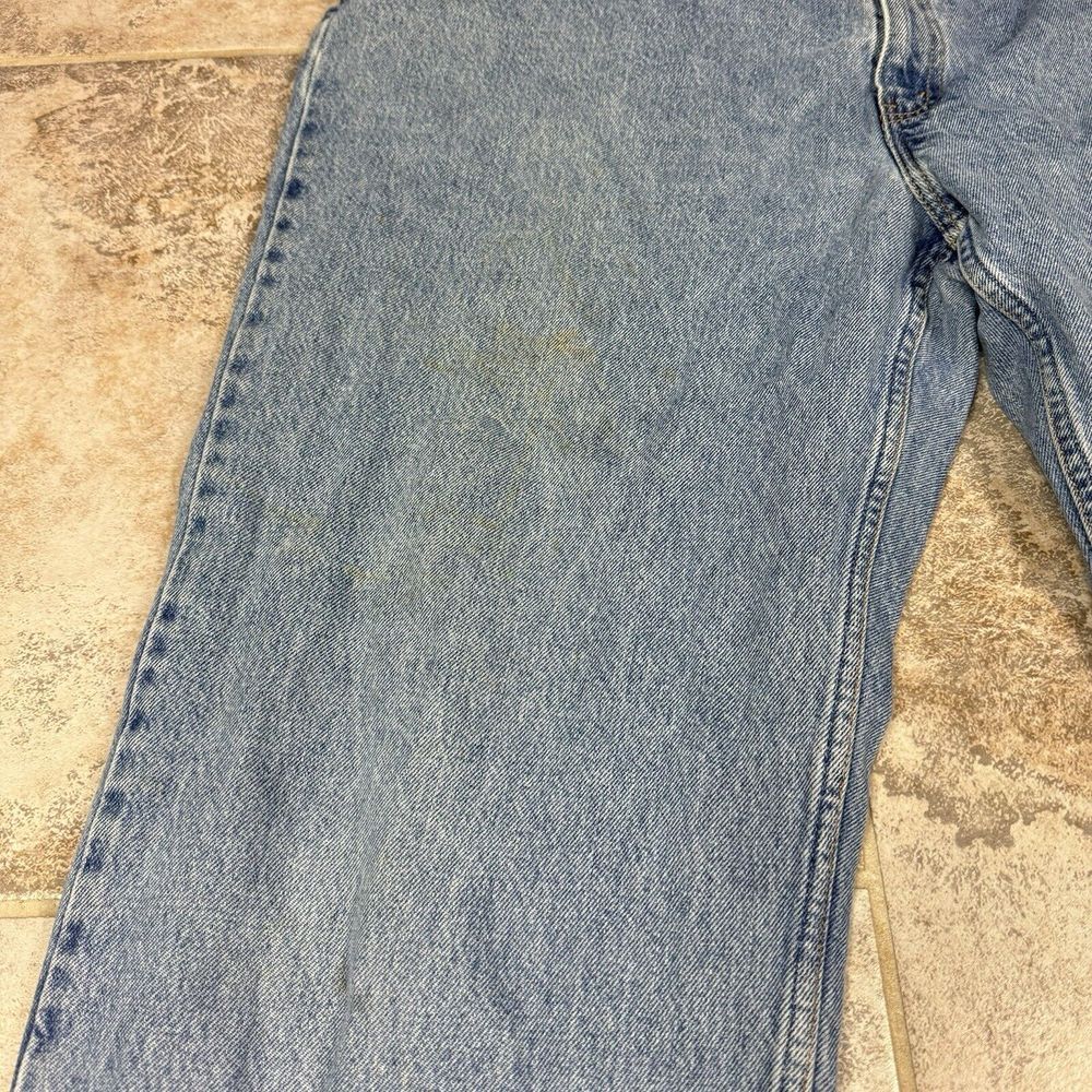 Vintage Levis Jeans Mens 42x34 Relaxed Fit 550 Tapered Blue 2001 Y2K - Picture 3 of 10